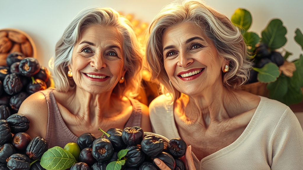 푸룬과 뼈 건강: 연구 결과 (realistic 스타일)