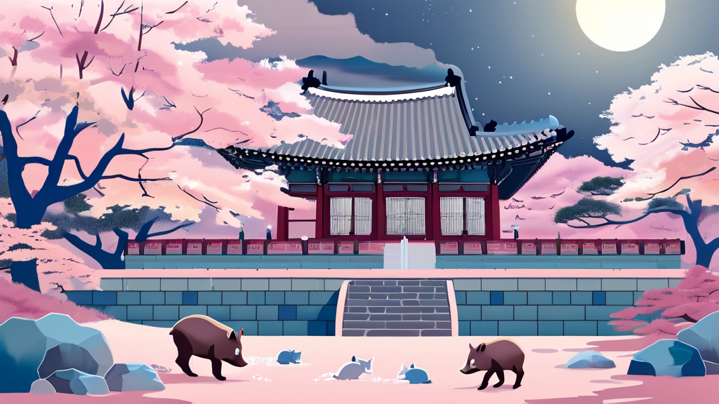 창덕궁 달빛기행, 이것만 알면 완벽 준비 끝! (watercolor 스타일)