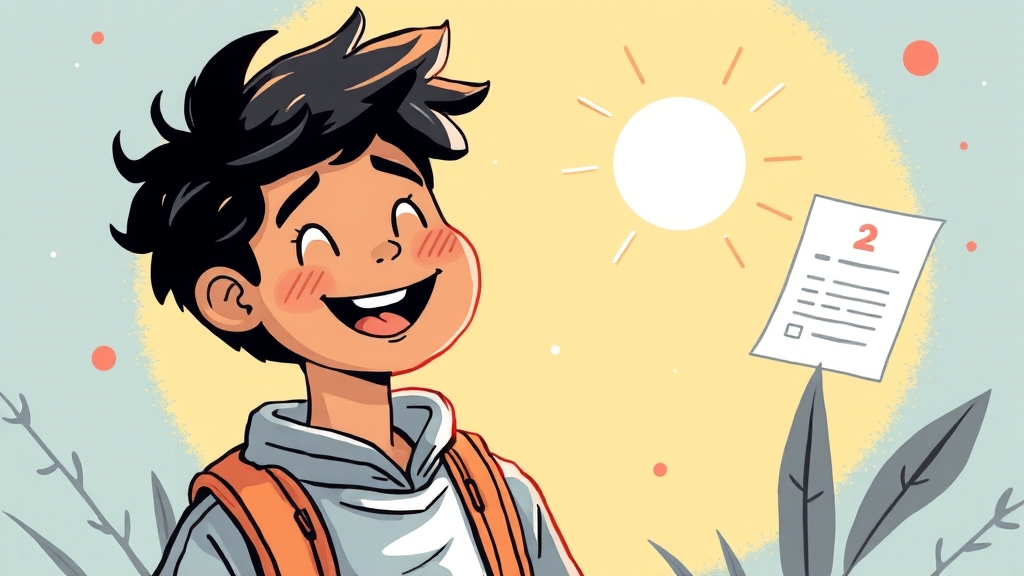 응시료 지원 사업 알아보기 (illustration 스타일)