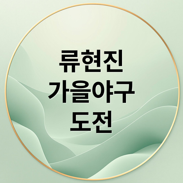 류현진
가을야구
도전 (가을 야구 류현진)