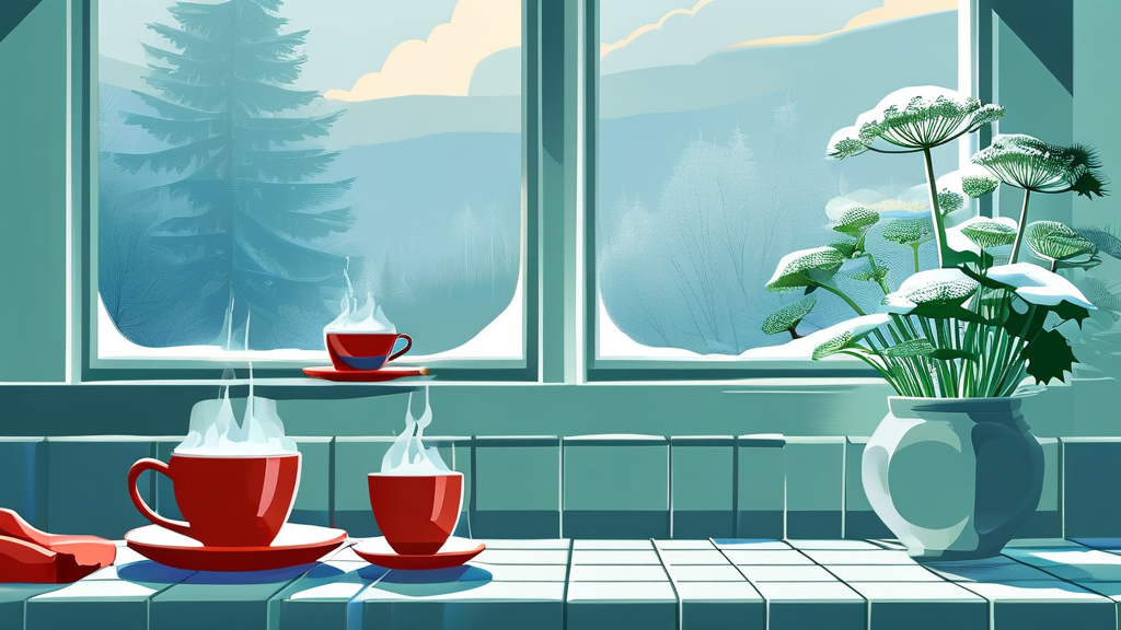 취나물 보관법: 신선함을 오래 유지하는 팁 (illustration 스타일)