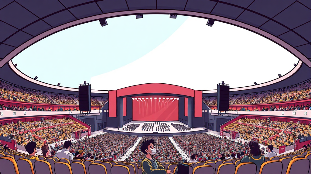 광화문광장 좌석 배치 및 시야 예상 이미지