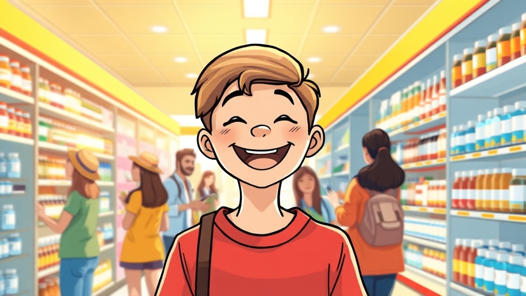 건강한 삶을 위해 (cartoon 스타일)