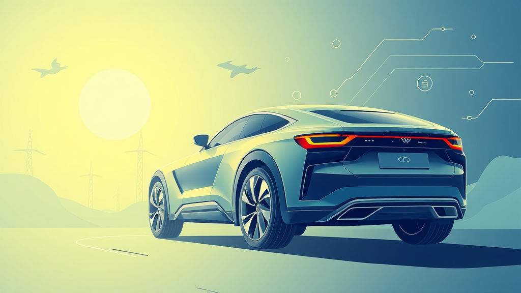 BYD 전기차 브랜드 소개 일러스트 (BYD, 어떤 회사인가?)