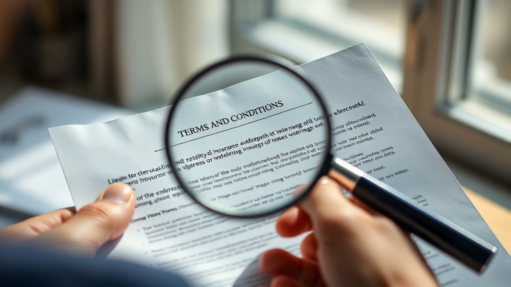 일배책 가입 시 유의사항 (realistic 스타일)