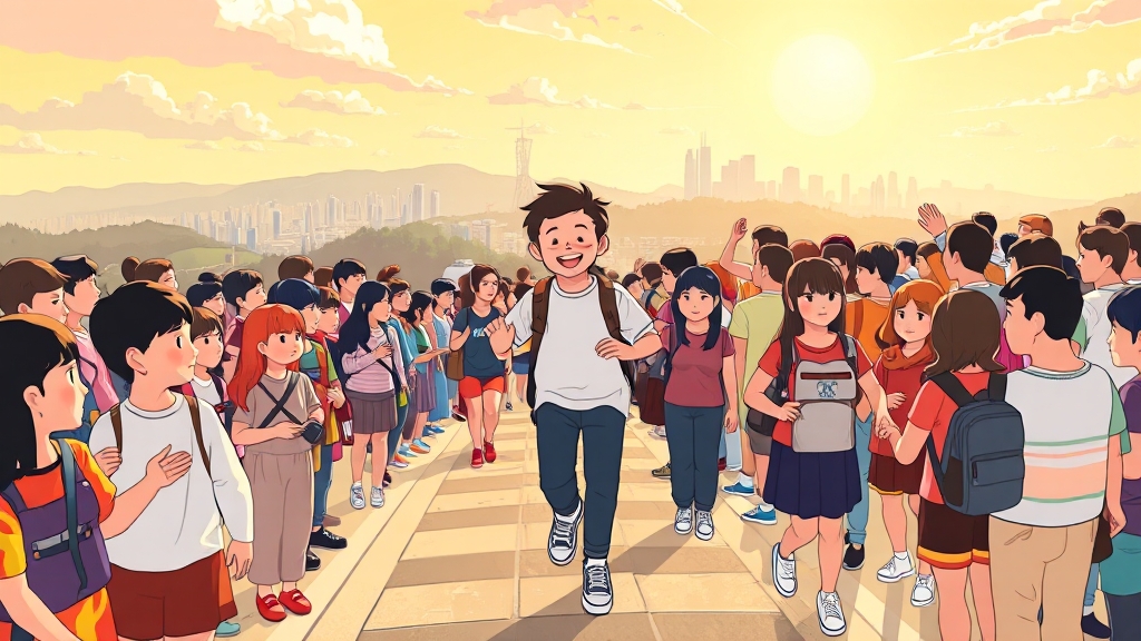 건강 챌린지와 기부, 함께 해요! (cartoon 스타일)