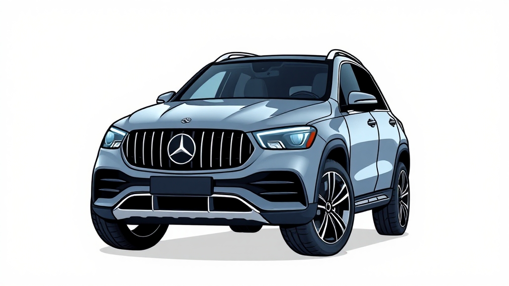 GLC EV 외관 디자인 (cartoon 스타일)