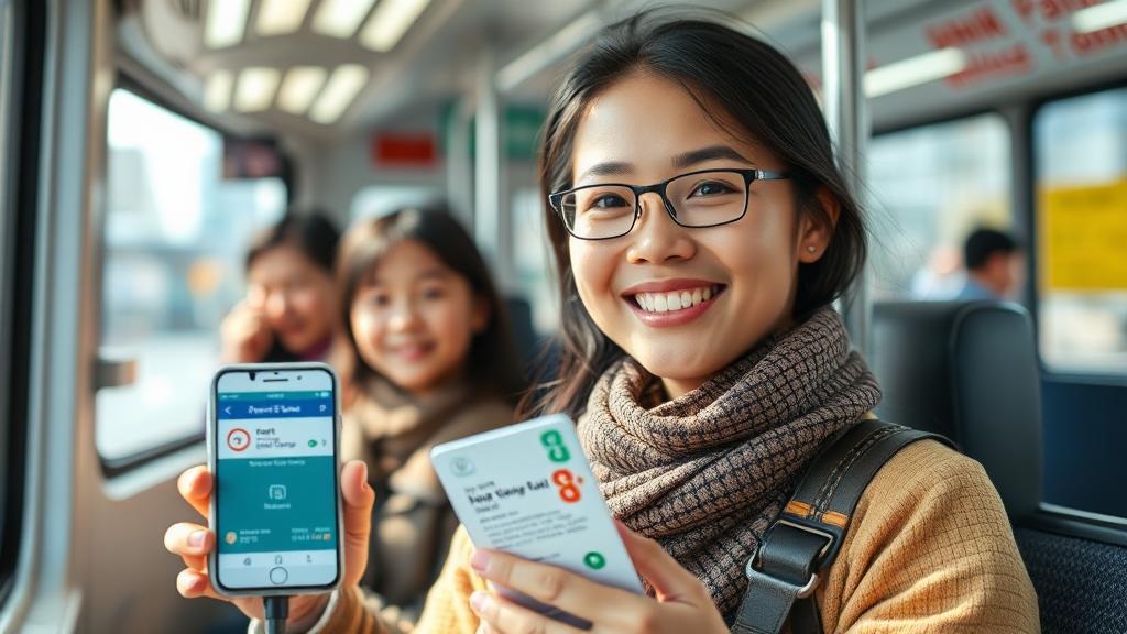 K패스 신청 방법 (realistic 스타일)