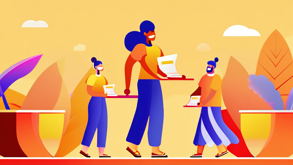 거소투표란 무엇인가요? (cartoon 스타일)