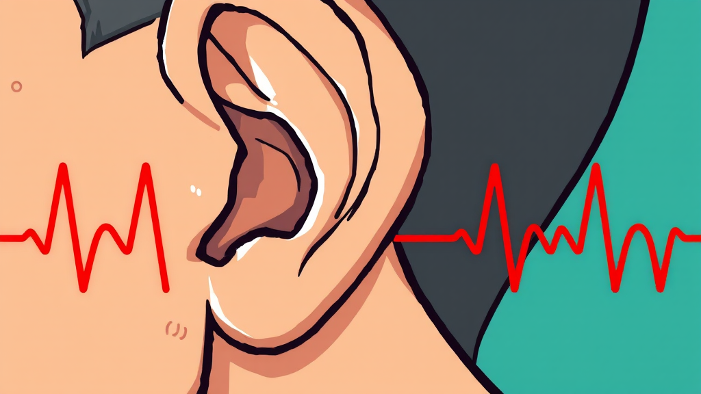 귓불 주름과 심혈관 질환 (cartoon 스타일)