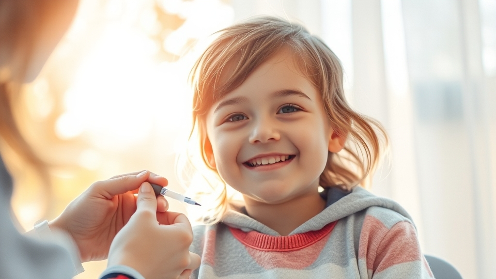 접종 시기 및 대상은? (watercolor 스타일)