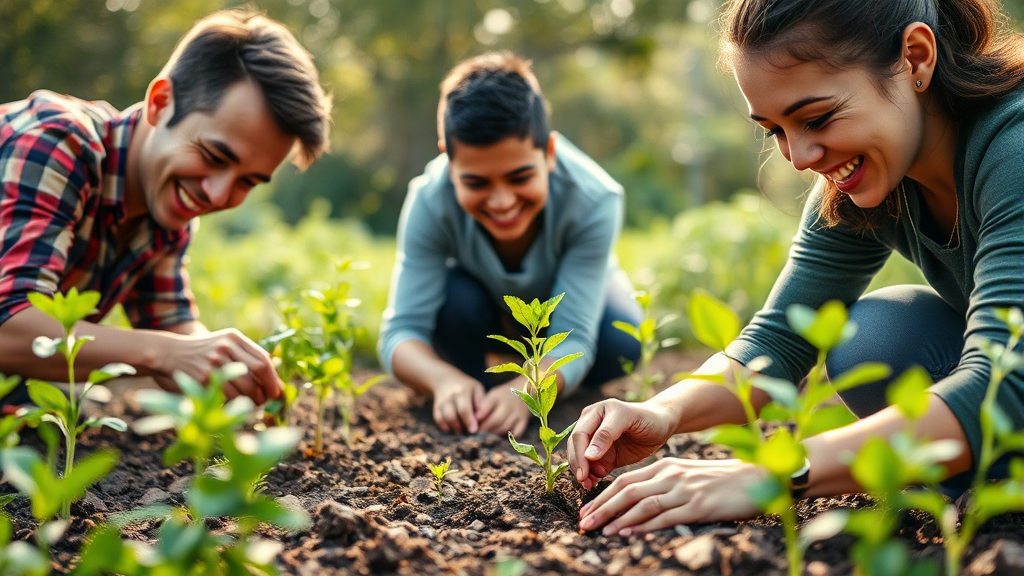 주말농장 위치 및 이용 안내 (realistic 스타일)