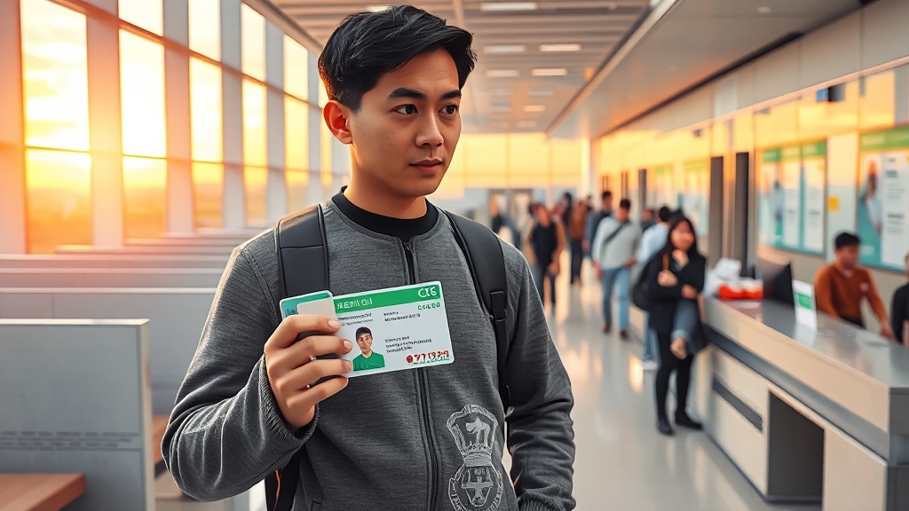 발급 절차 & 비용, 한눈에 보기 (realistic 스타일)