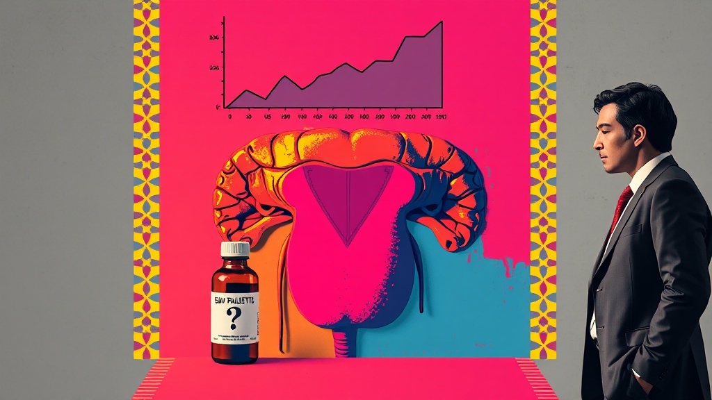 쏘팔메토, 과학적으로 증명되었을까? (popart 스타일)