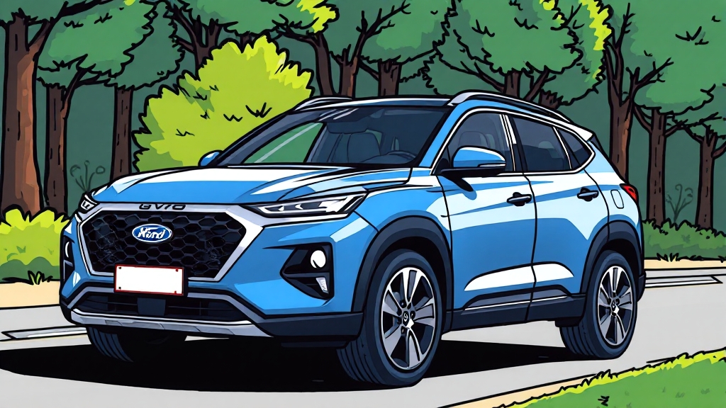 주행 성능 & 승차감 비교 (cartoon 스타일)