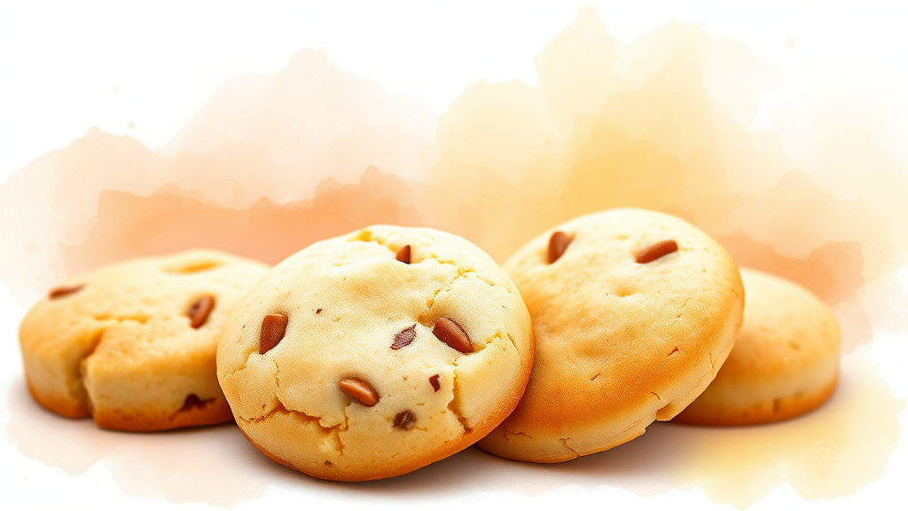 제니쿠키 메뉴 및 가격 (watercolor 스타일)