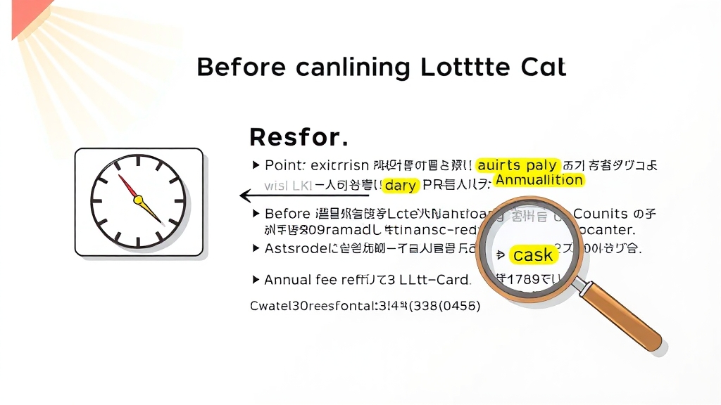해지 시 추가 유의사항 (illustration 스타일)