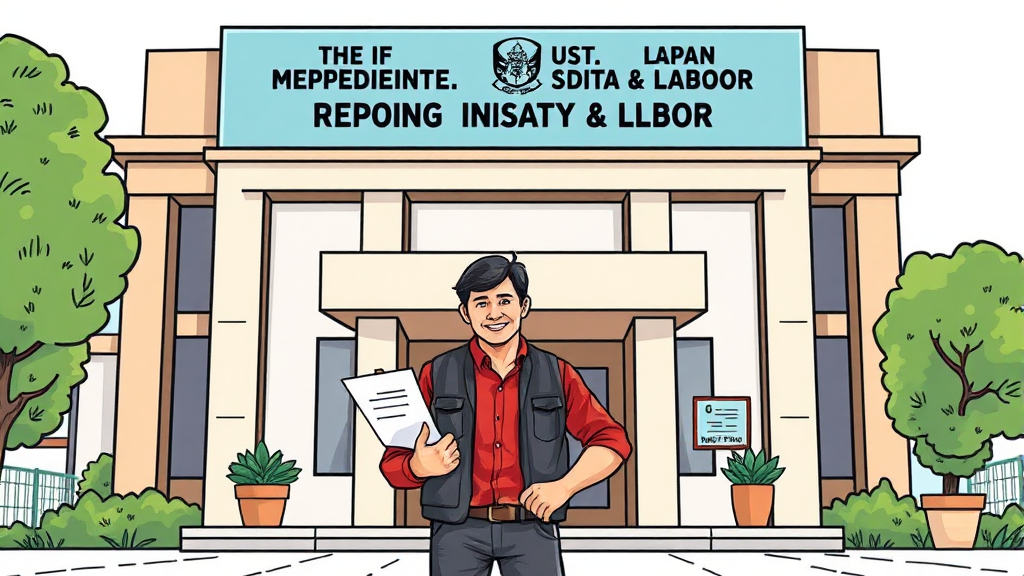 임금체불 신고, 이렇게 하세요: 방법, 절차, 그리고 결과 (illustration 스타일)