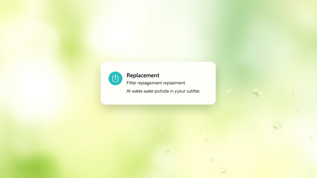 필터 교체 주기 및 시기 (watercolor 스타일)