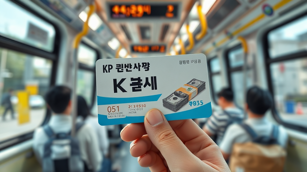 K패스 혜택 파헤치기 (realistic 스타일)