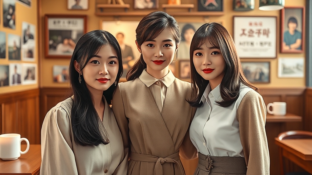 주요 등장인물 집중 탐구 (realistic 스타일)