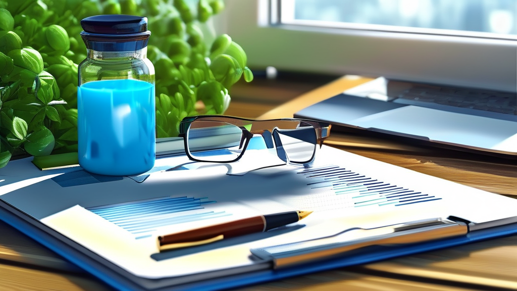 건강검진 결과 활용: 이상 징후 발견 시 대처 및 추가 검사 전략 (realistic 스타일)