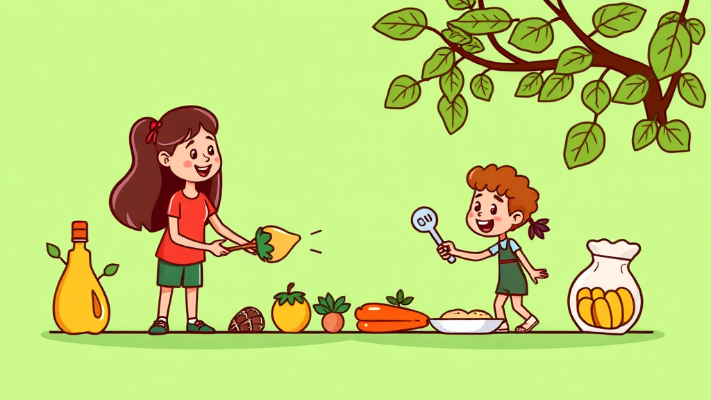 알파CD, 건강한 삶을 위한 선택 (cartoon 스타일)