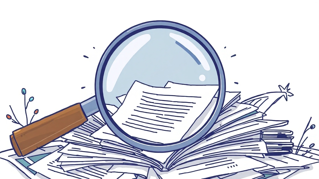 필요 서류 완벽 정리 (illustration 스타일)