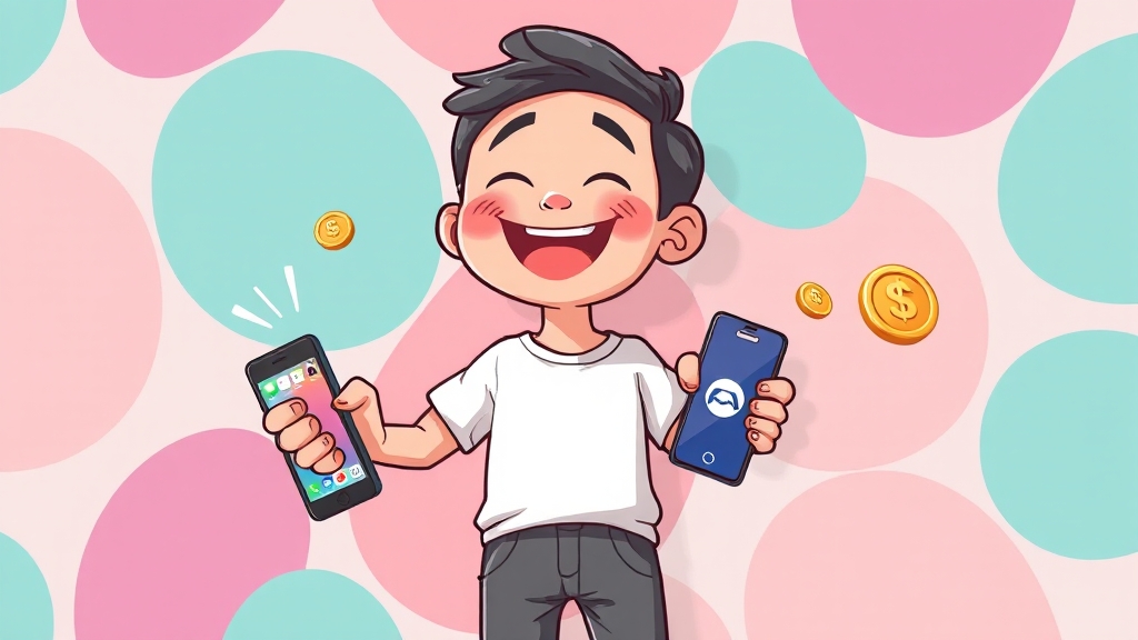 해지 후 알뜰폰 이용 고려사항 (cartoon 스타일)