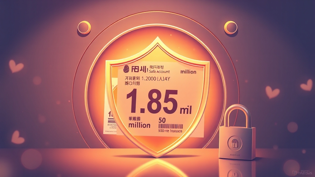 안심통장 사용 시 주의사항 (illustration 스타일)