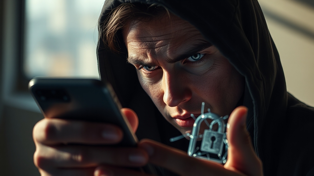 개인정보 노출의 심각성 (realistic 스타일)