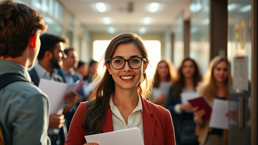 취업 시장, 자격증 중요할까? (realistic 스타일)