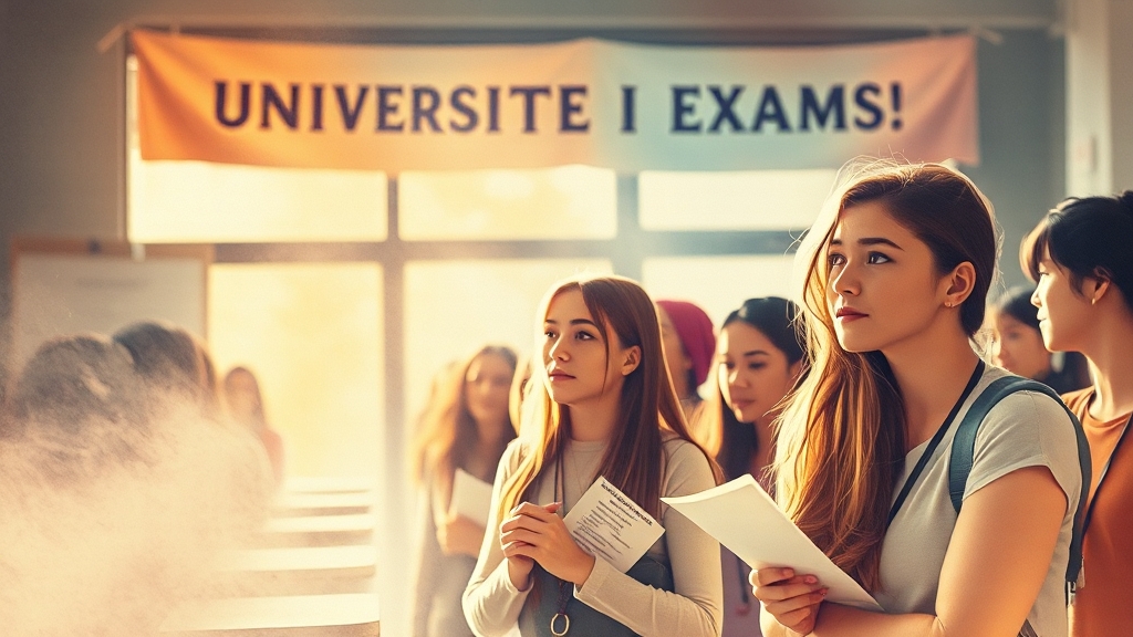 수능 준비물 & 유의사항 (watercolor 스타일)