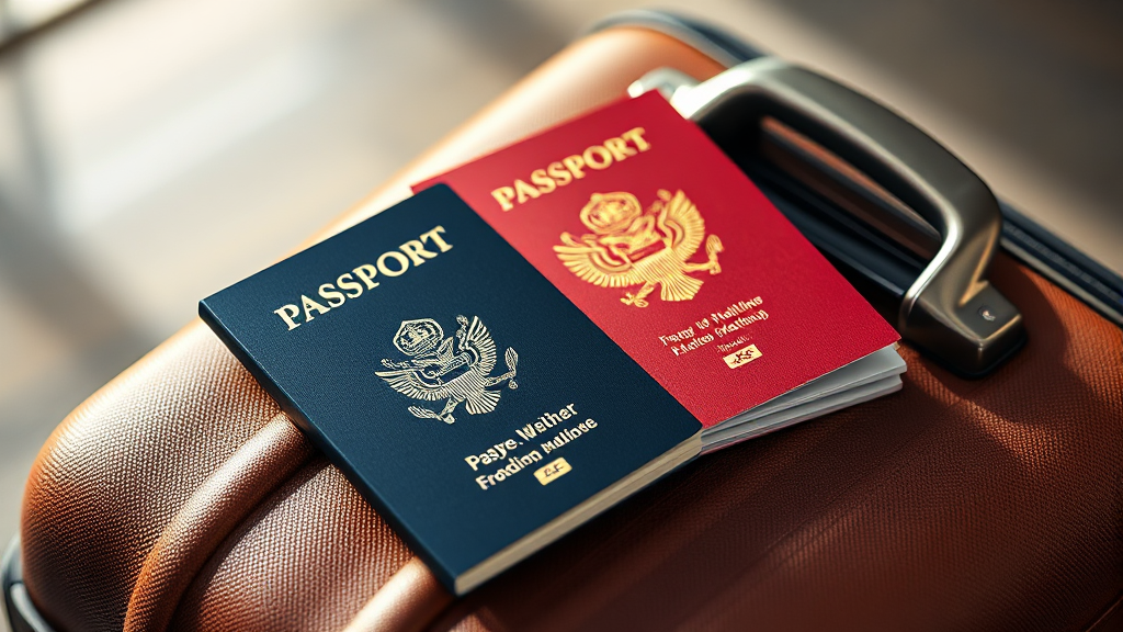 여권 발급 기간, 얼마나 걸릴까? (realistic 스타일)