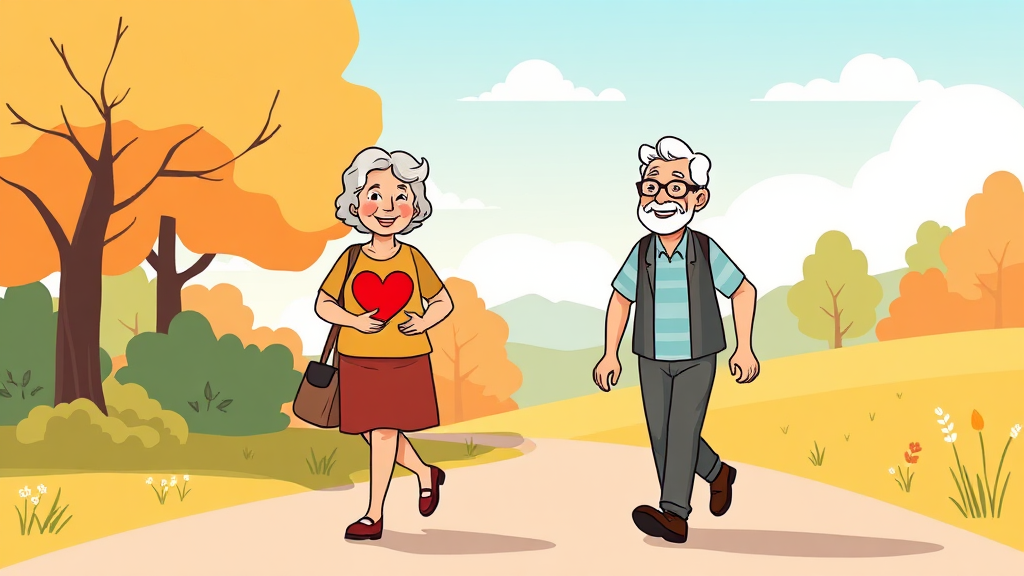 서맥 환자의 생활 관리법 (cartoon 스타일)