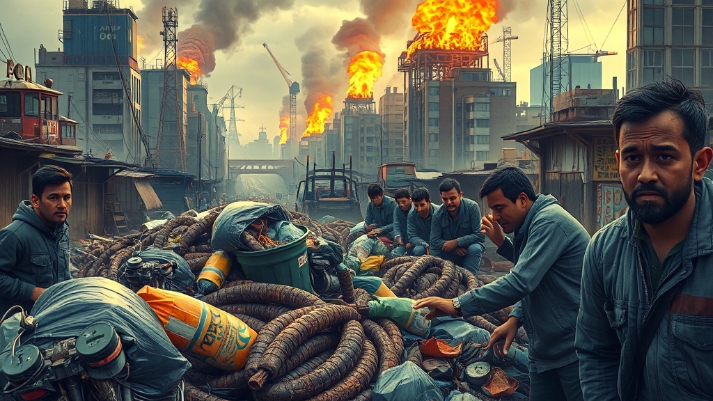 무단투기, 왜 문제일까요? (realistic 스타일)