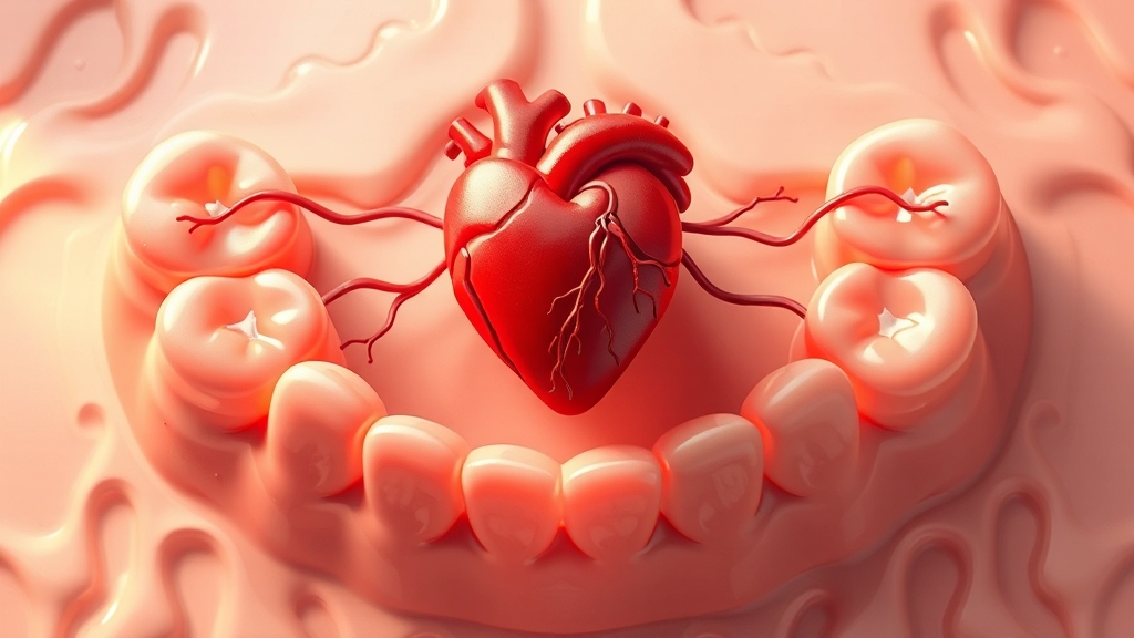 전신 건강과 잇몸 (illustration 스타일)
