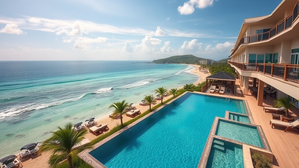 최고의 전망을 자랑하는 미야코지마 호텔 추천 (realistic 스타일)