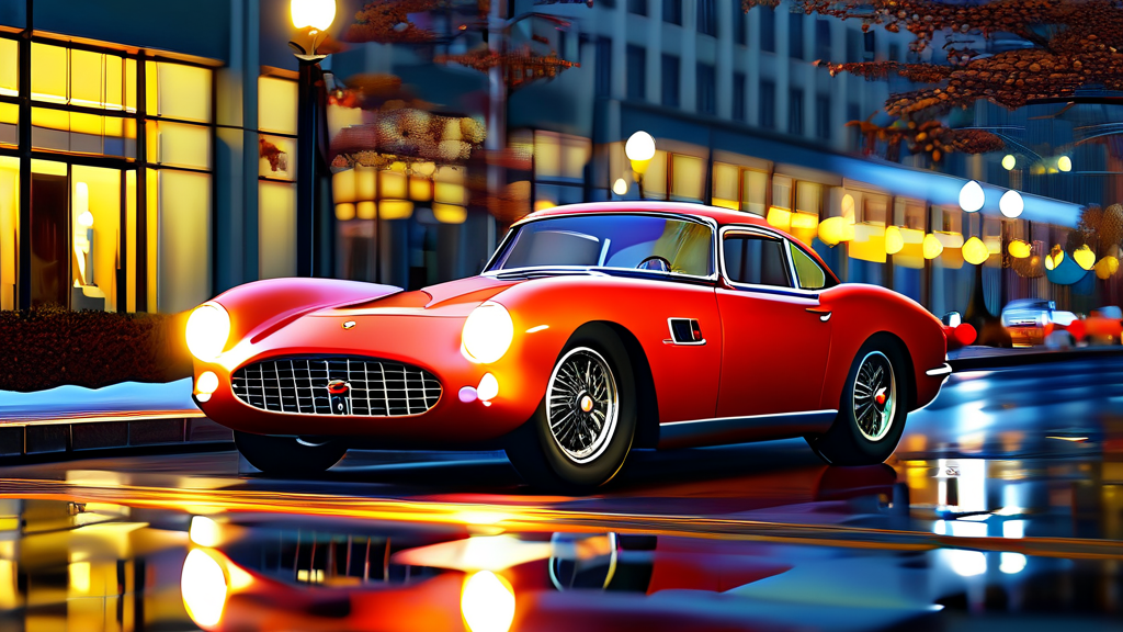 현명한 렌터카 이용을 위한 꿀팁 (realistic 스타일)