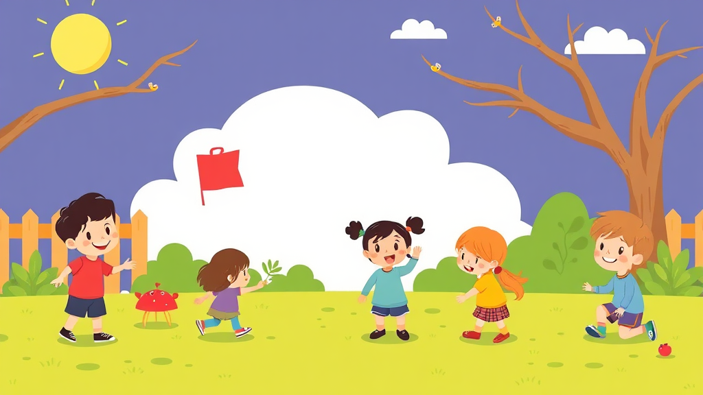 주요 정보: 선생님, 시설, 교육 (cartoon 스타일)