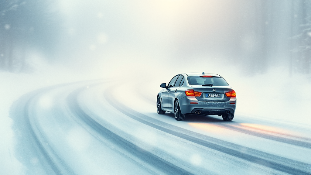 윈터 타이어, 왜 필요할까? (watercolor 스타일)