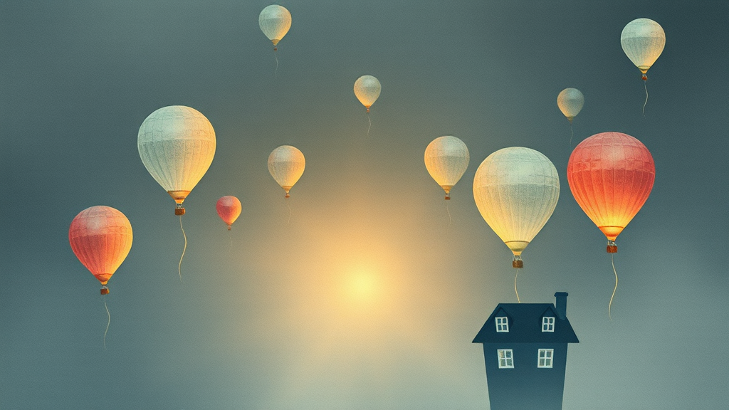 신용대출 급증 원인 분석 (watercolor 스타일)