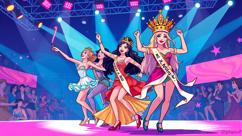 주요 참가자 상세 프로필 (illustration 스타일)