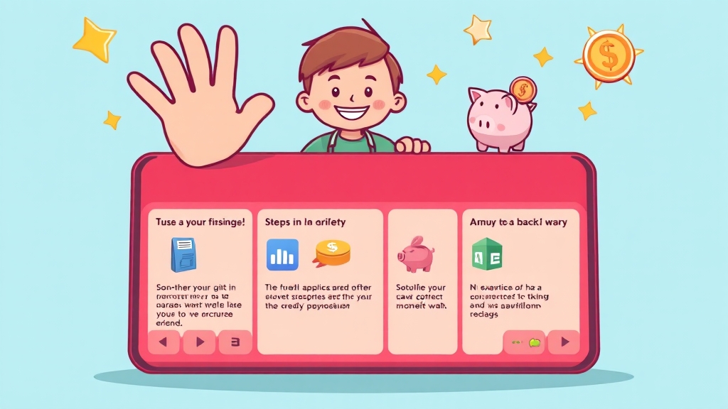 간편한 신청 방법 (cartoon 스타일)