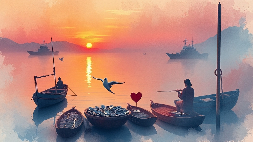 축제 주변 볼거리와 추천 코스 (watercolor 스타일)