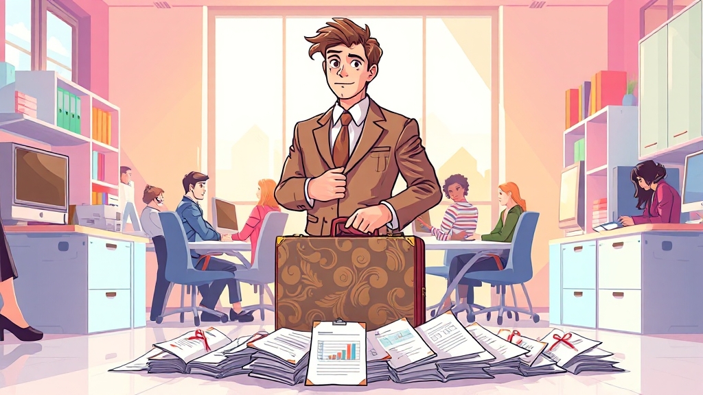 신청 절차, 어렵지 않아요! (cartoon 스타일)