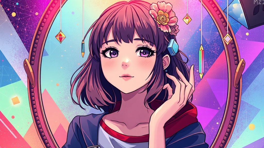 MZ세대의 셀프디깅과 신조어 (illustration 스타일)