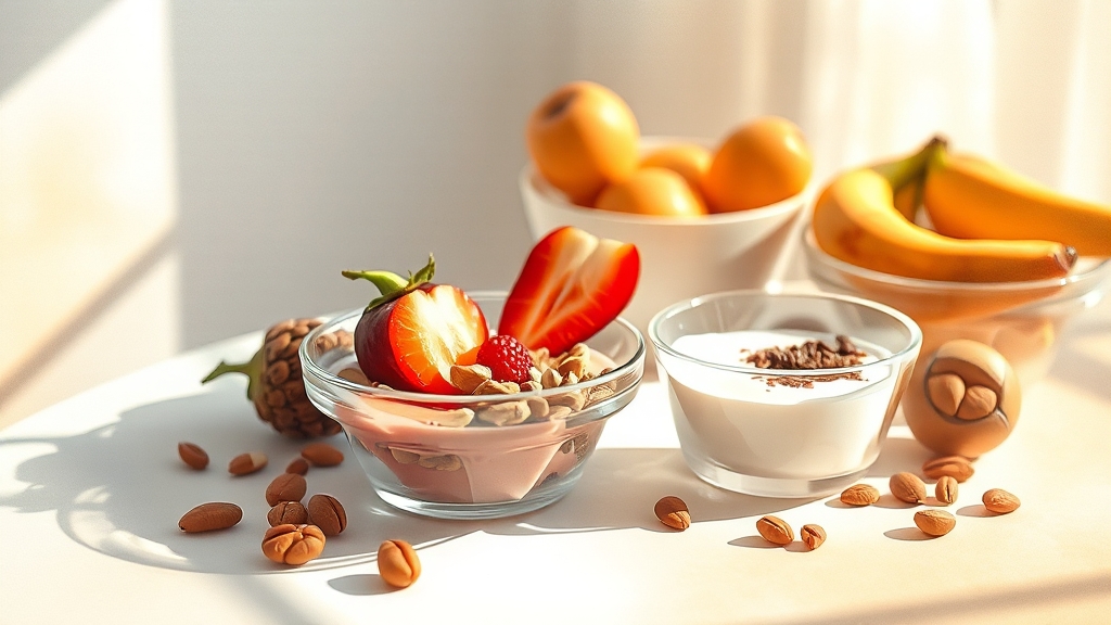 건강한 아침 루틴: 식습관 개선 팁 (watercolor 스타일)