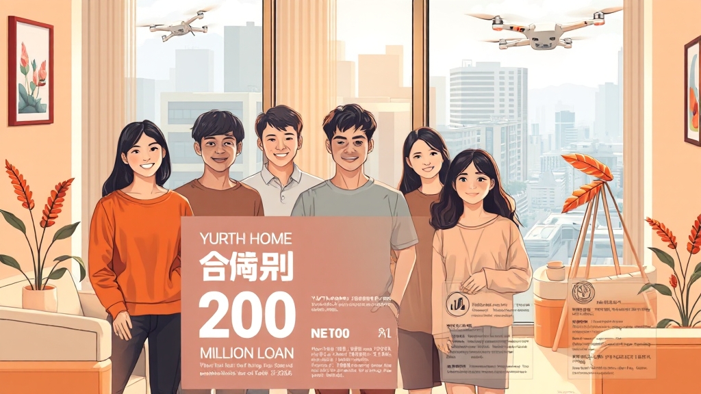 청년버팀목전세대출이란? (illustration 스타일)