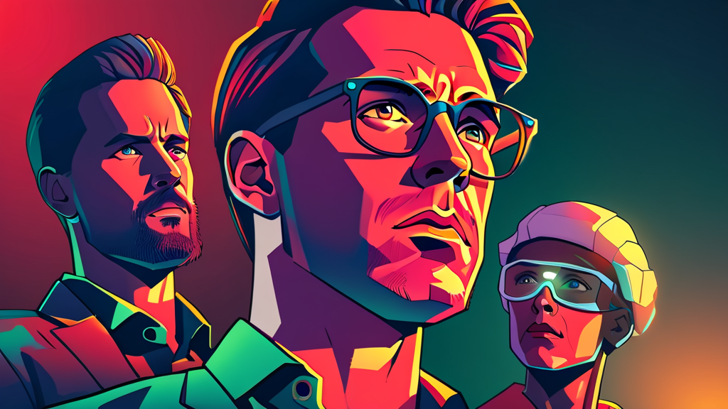 2026년 4월 넷플릭스 인기 드라마 TOP 3 (cartoon 스타일)